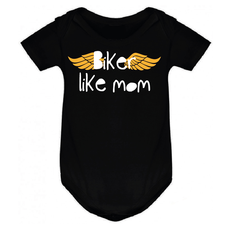 Bodie para bebé BIKER LIKE MOM by TZOR